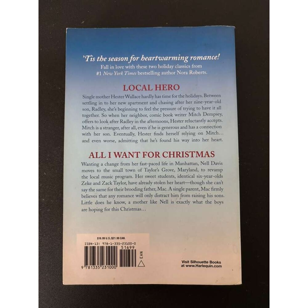 Christmas Everlasting Nora Roberts Paperback Holiday Romance Book Bestseller - Picture 2 of 2